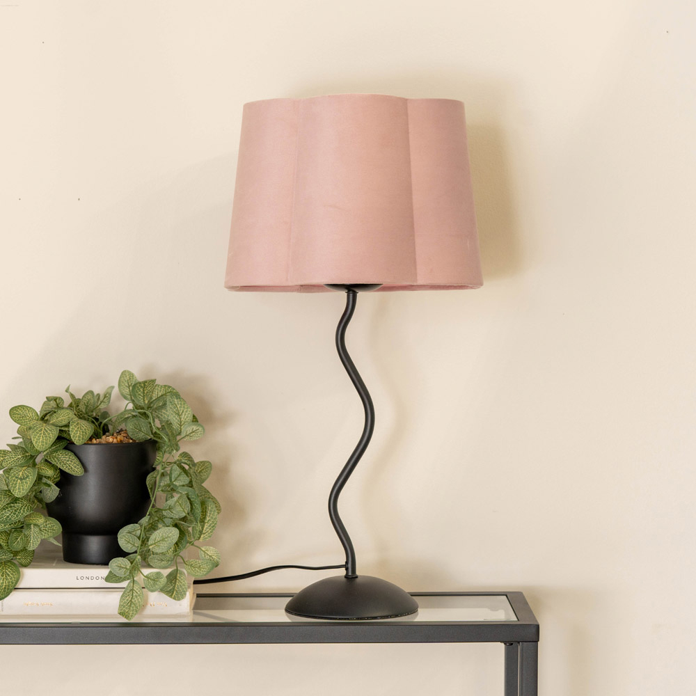 Black and pink lamp hotsell