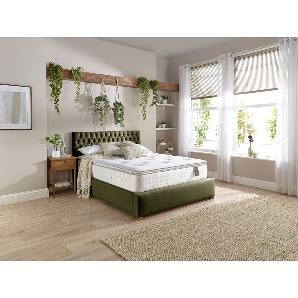 Aspire Super King Size Climate Cool Pillow Top Pocket Mattress Image 4