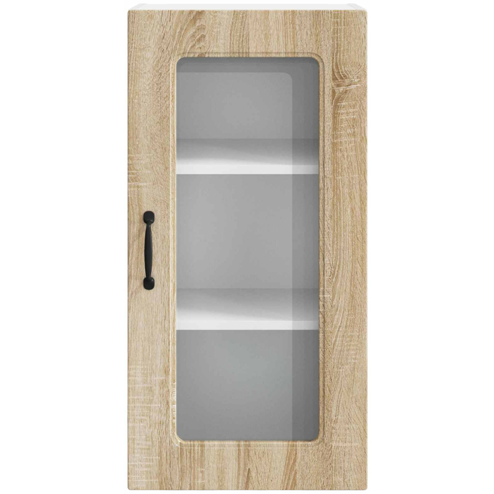 vidaXL Kalmar Single Door Sonoma Oak Wall Kitchen Cabinet Image 4