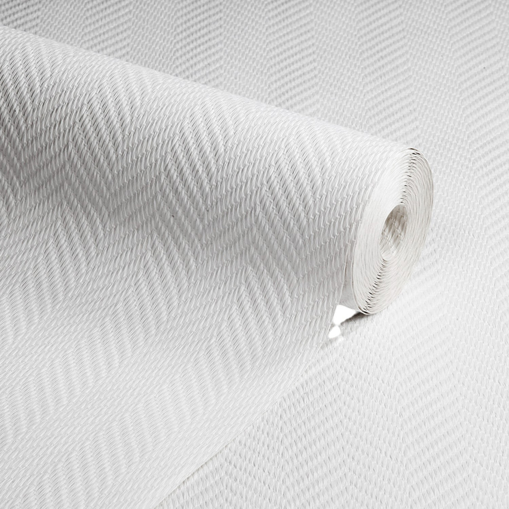 Anaglypta Herringbone Paintable Wallpaper Image 1