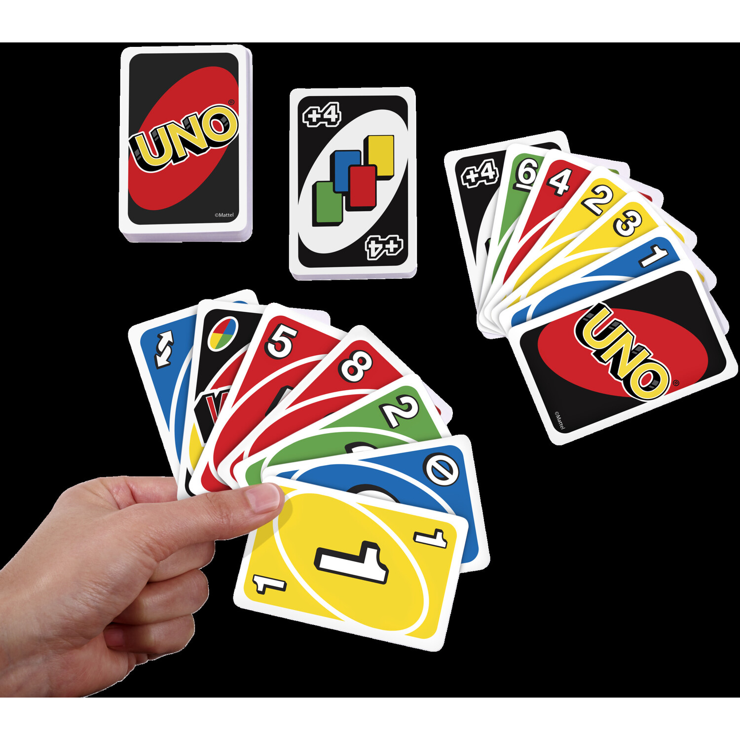 Mattel Uno Card Game - Multicolour Image 2