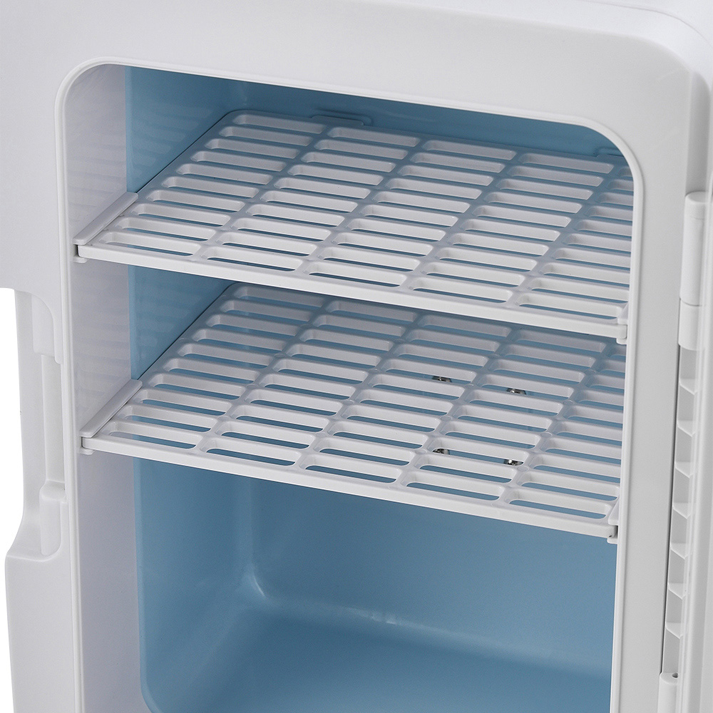 Living and Home FI0861 10L White Dual-Use Mini Refrigerator Image 3