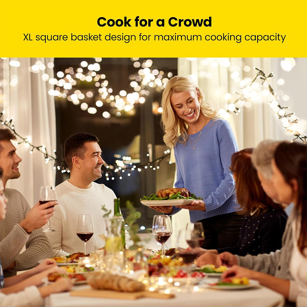 Chefman 18371RG Stainless Steel 7.5L Air Fryer Image 7