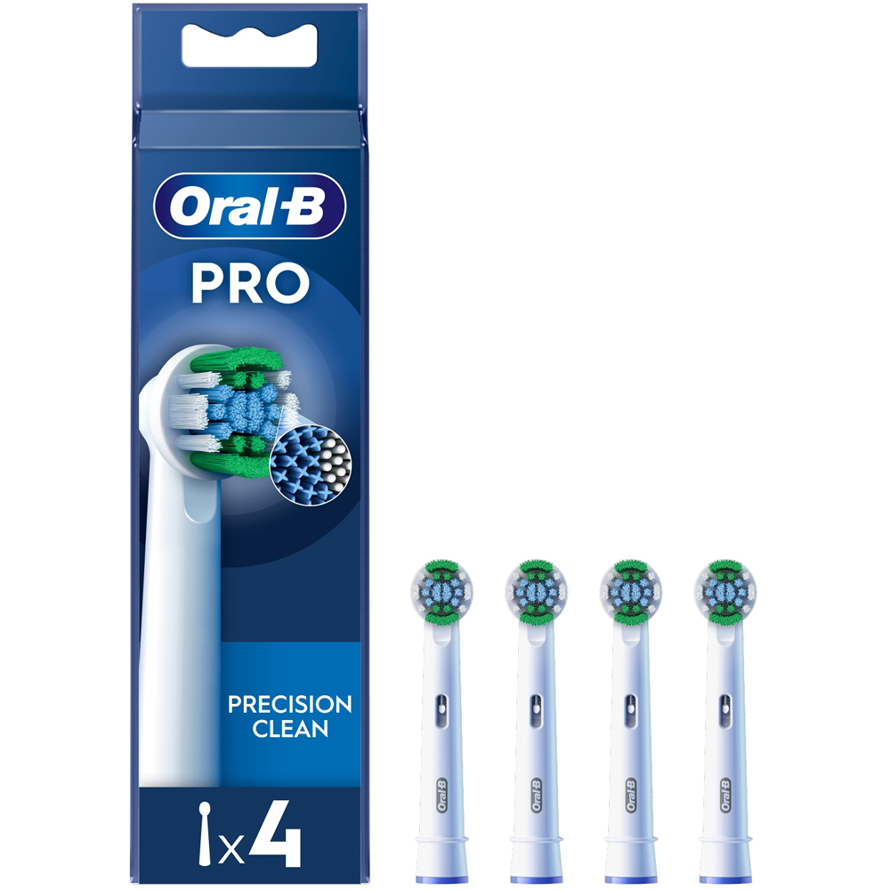 Oral-B Precision Clean X-Filaments Replacement Head 4 Pack Image 2