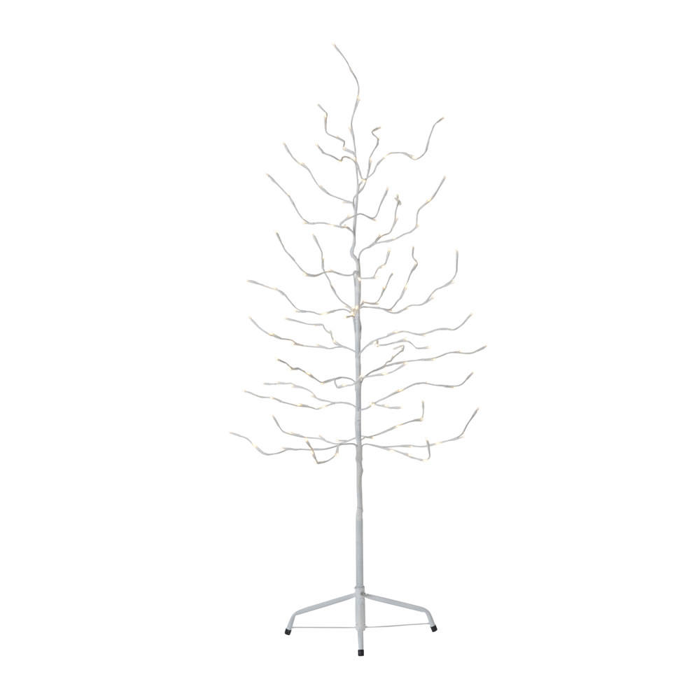 Wilko 5ft Indoor Twig Christmas Tree White Wilko