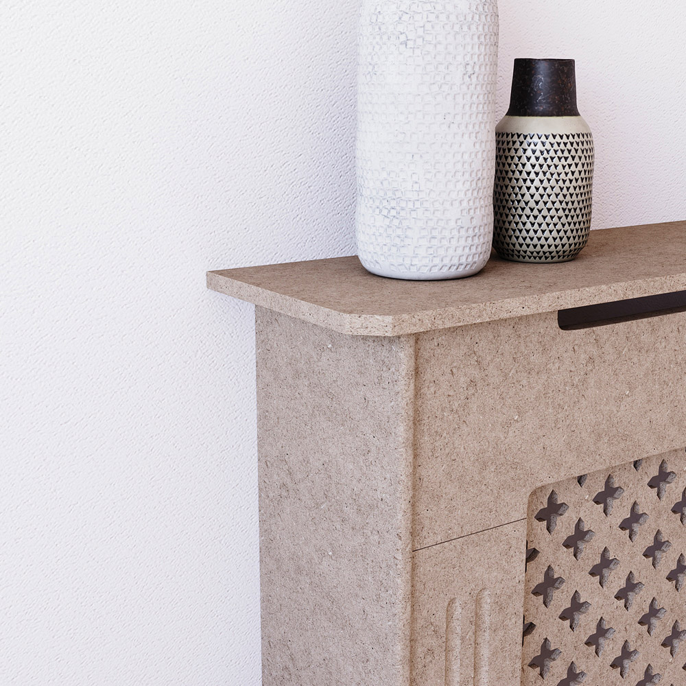 Vida Designs Oxford Unfinished Radiator Cover Large Image 5