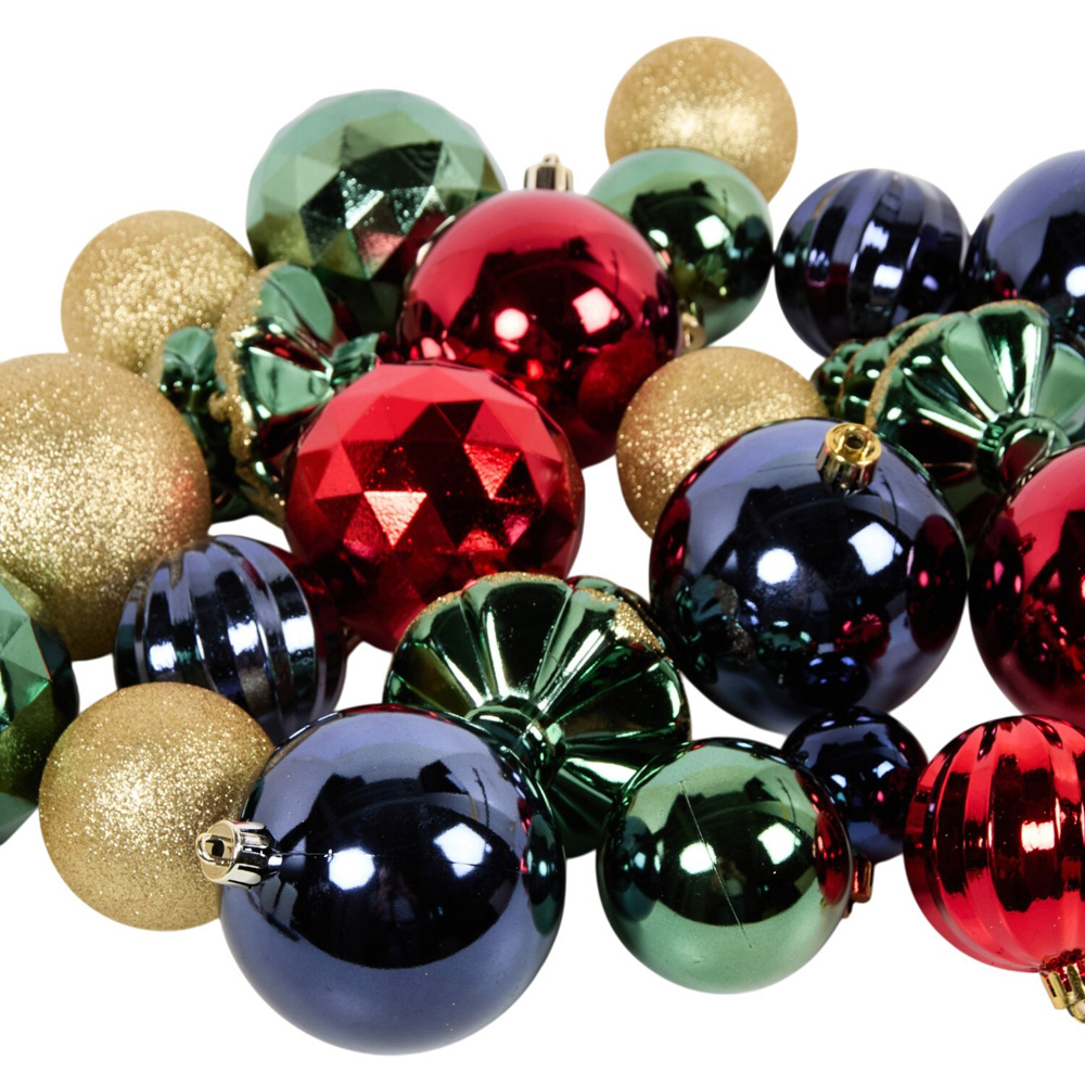 Pack of 50 Timeless Christmas Baubles Image 3