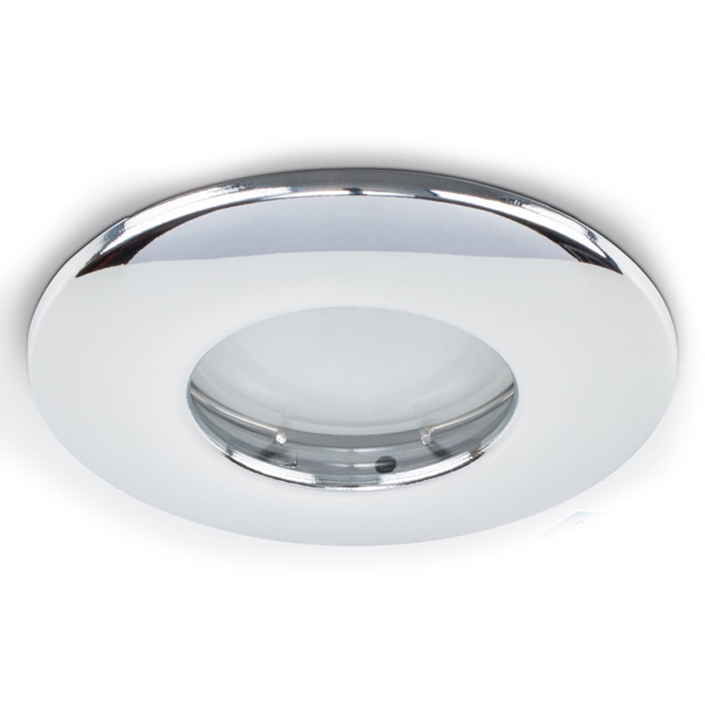 ValueLights Chrome Cool White LED Ceiling Downlight 6 Pack Image 3