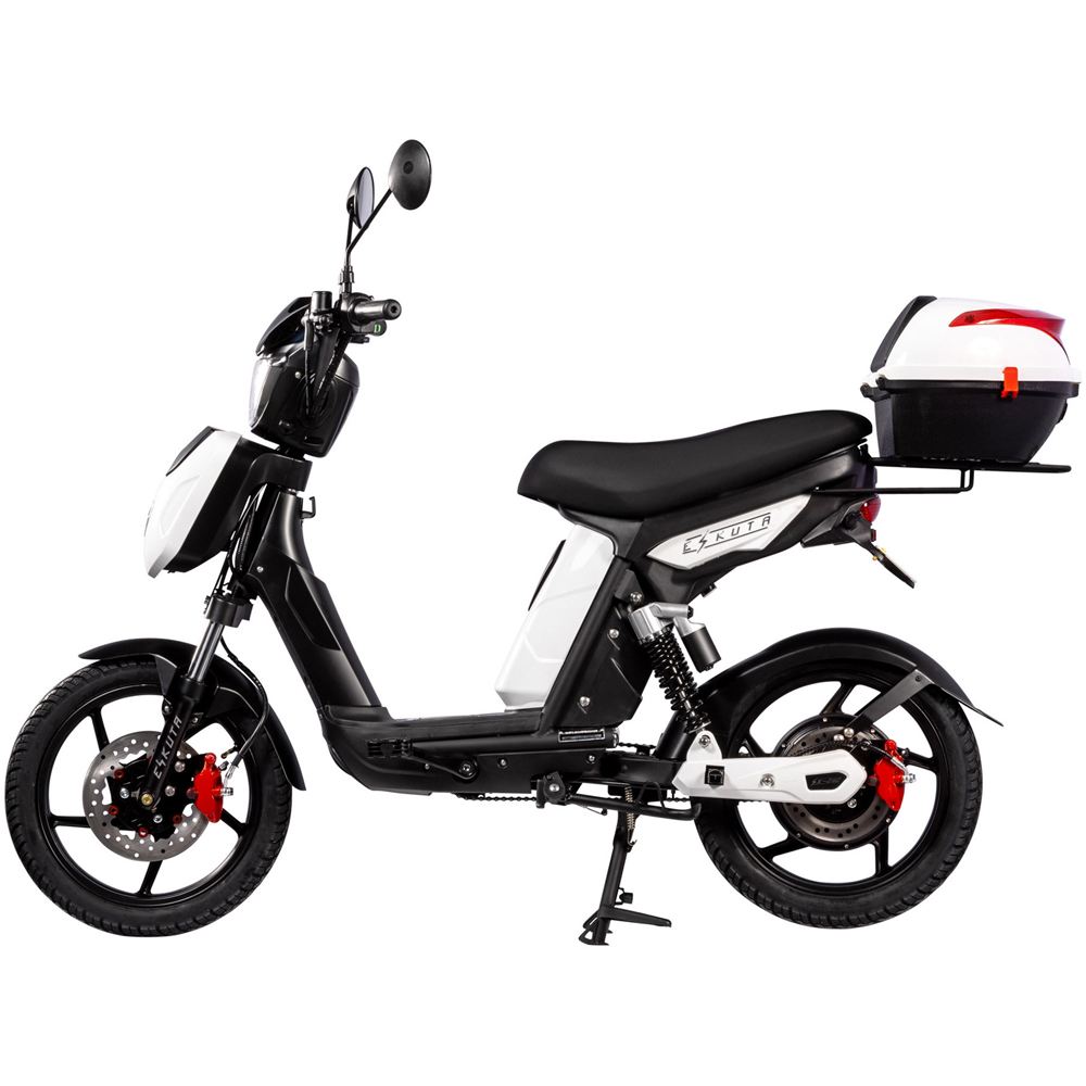 Eskuta SX-250 Voyager Gloss White Electric Bike 48V Image 3
