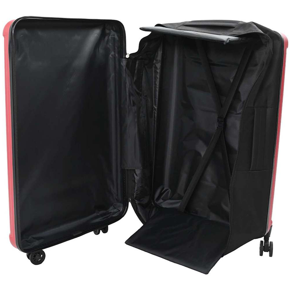 vidaXL 28 inch Red Rectangular Travel Bag Image 3