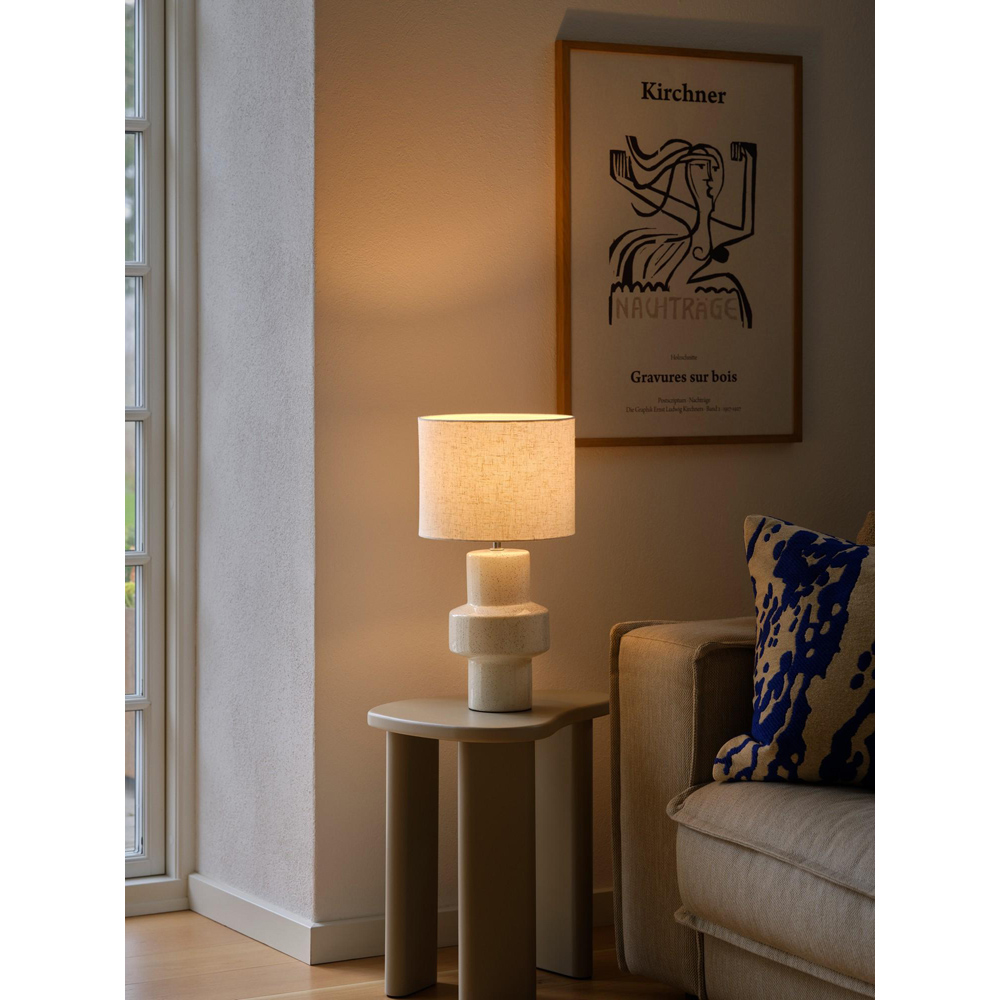Nordlux Dugan Beige Table Lamp Image 2