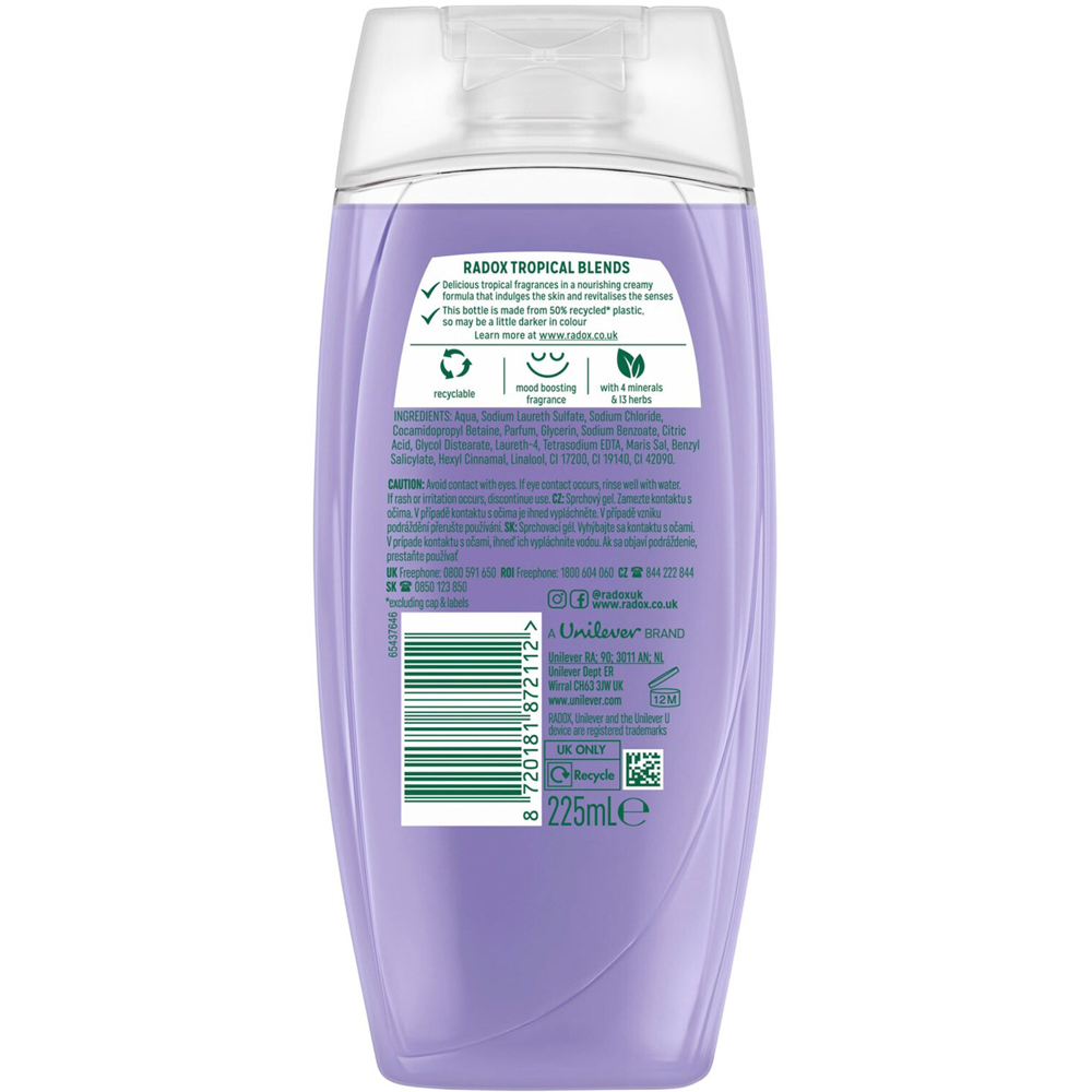 Radox Shower Gel Feel Renewed Image 2