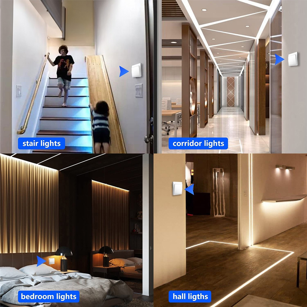 ENER-J 1 Gang Silver Wireless Kinetic Switch with 100W RF and Wi-Fi Dimmable Receiver Module Image 7
