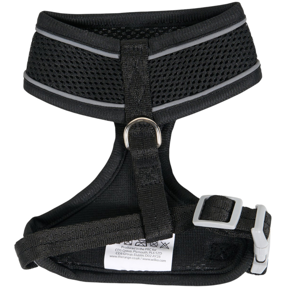 Soft Mesh Pet Harness - Black / Extra Small Image 2