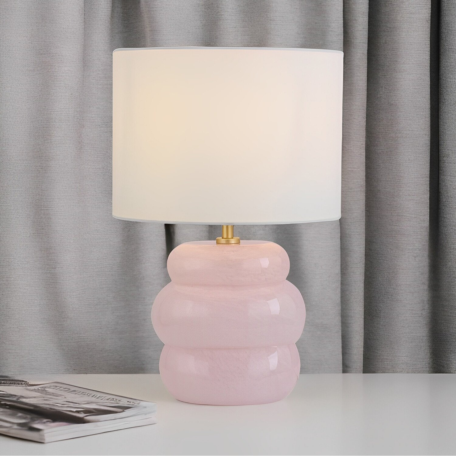 Polly Table Lamp Pink Image 4