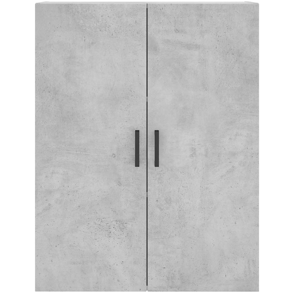vidaXL 2 Door Concrete Grey Wall Mounted Cabinet Image 7