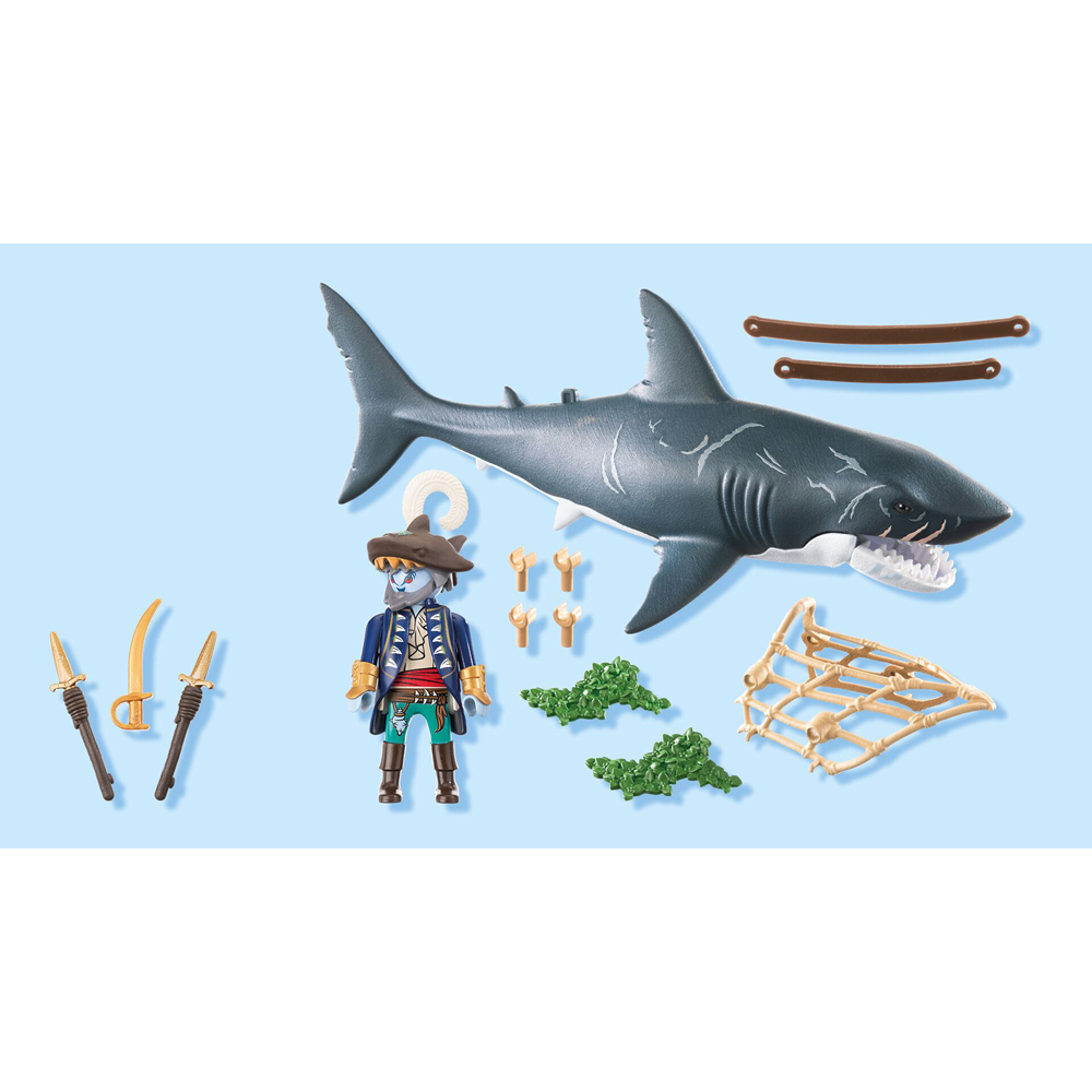 Playmobil Pirates Giant Shark with Biting Function Playset Image 5