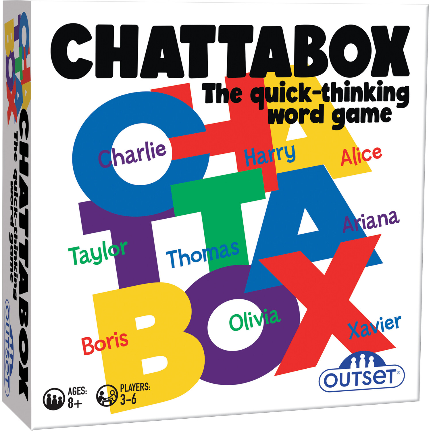 Chattabox Word Game White Image 1