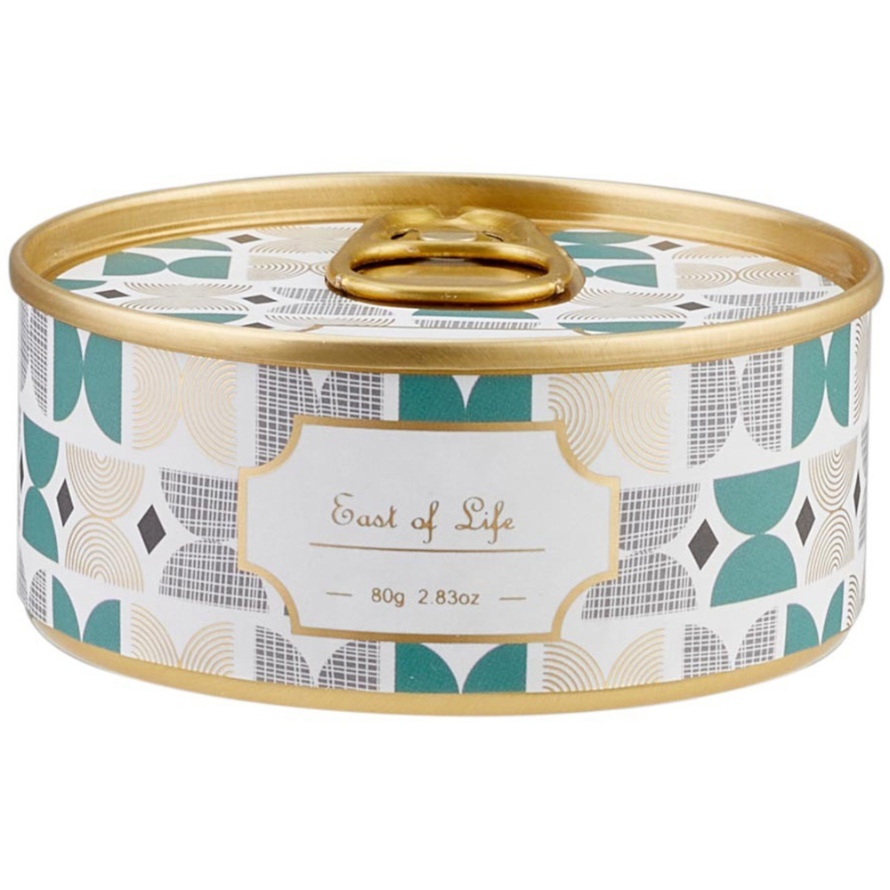 H&O Direct Plum Blossom Tin Soy Wax Scented Candle Image 1