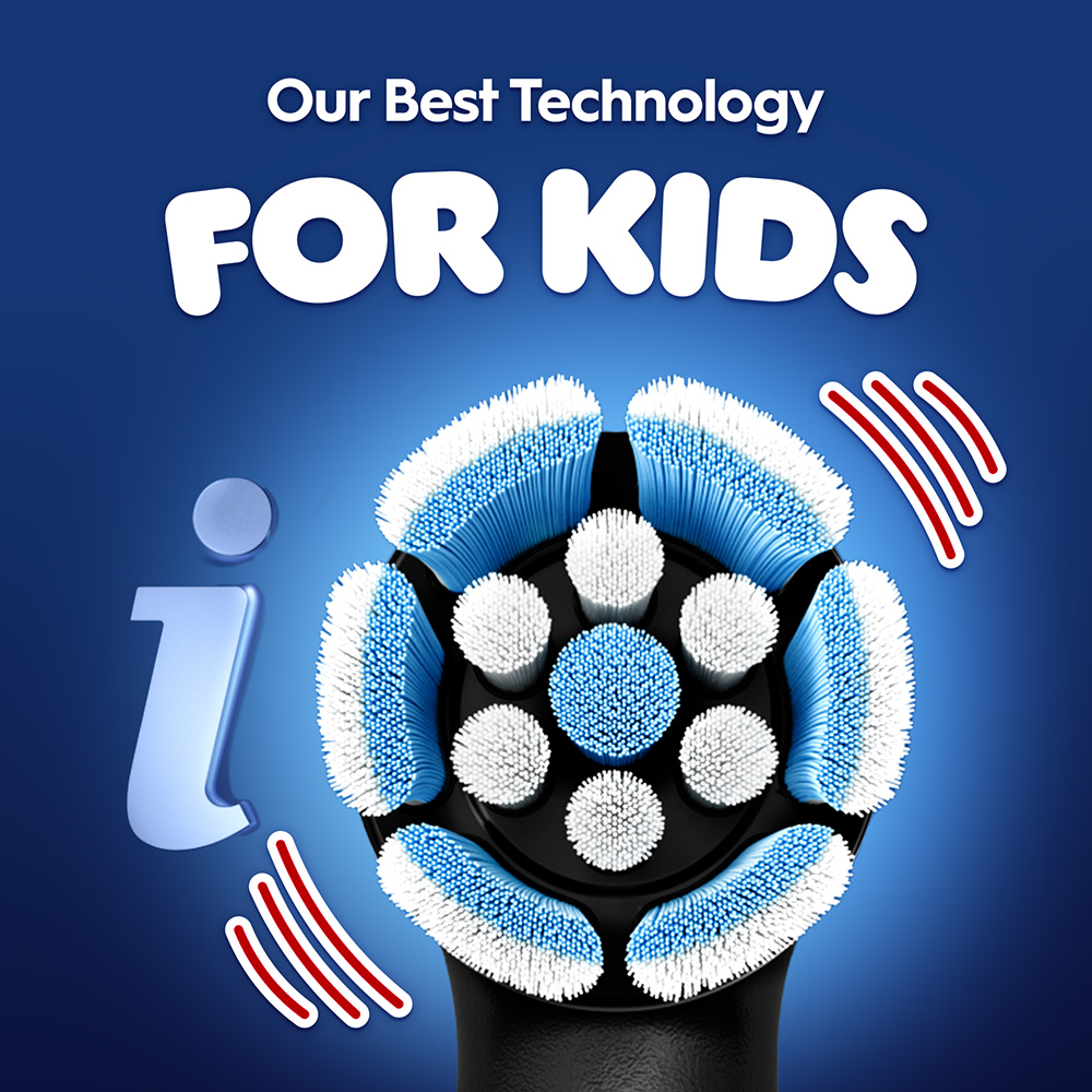 Oral-B iO Kids Marvel Spiderman Electric Toothbrush Image 3