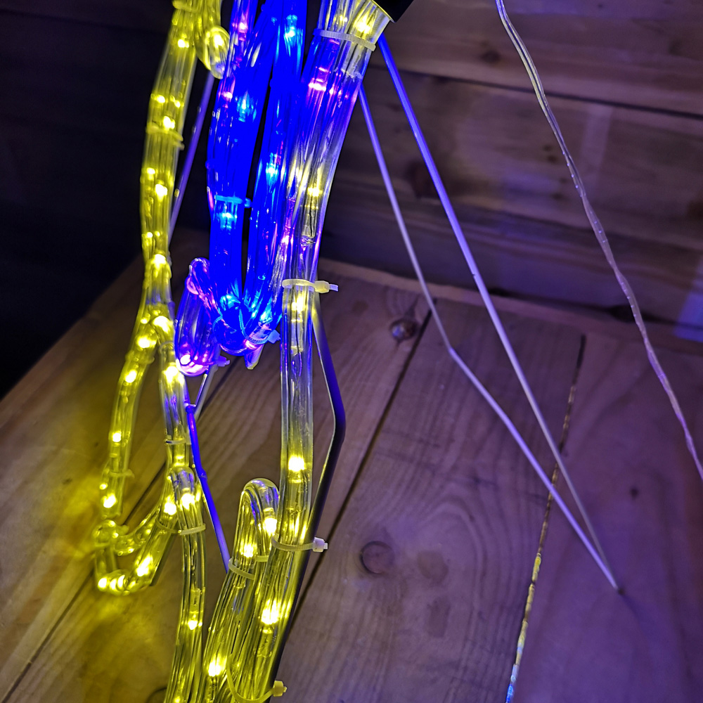 Samuel Alexander 420 Multicoloured LED Three Wise Men On Camels Nativity Scene 70cm Image 5