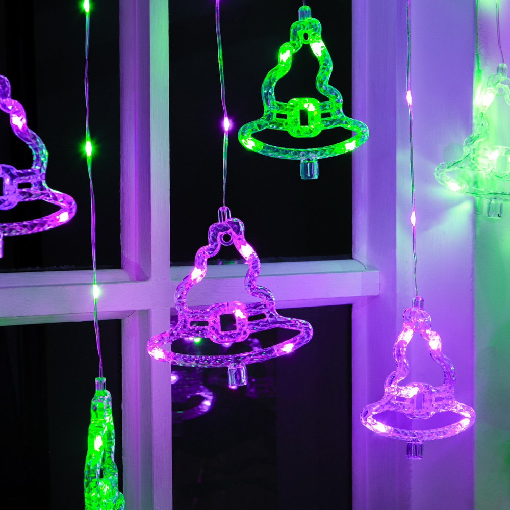 100 LED Halloween Curtain Light Image 8