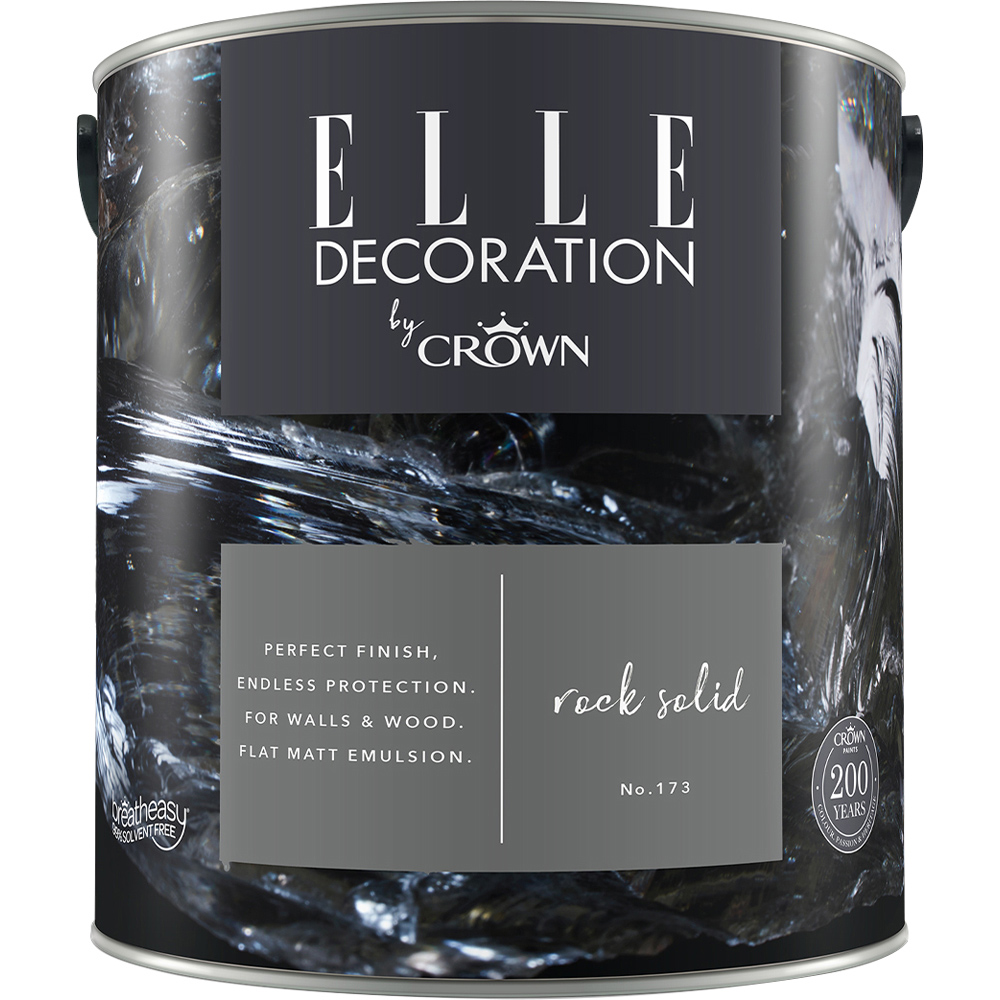 Elle Decoration Rock Solid 173 Flat Matt Emulsion Paint 2.5L Image 2