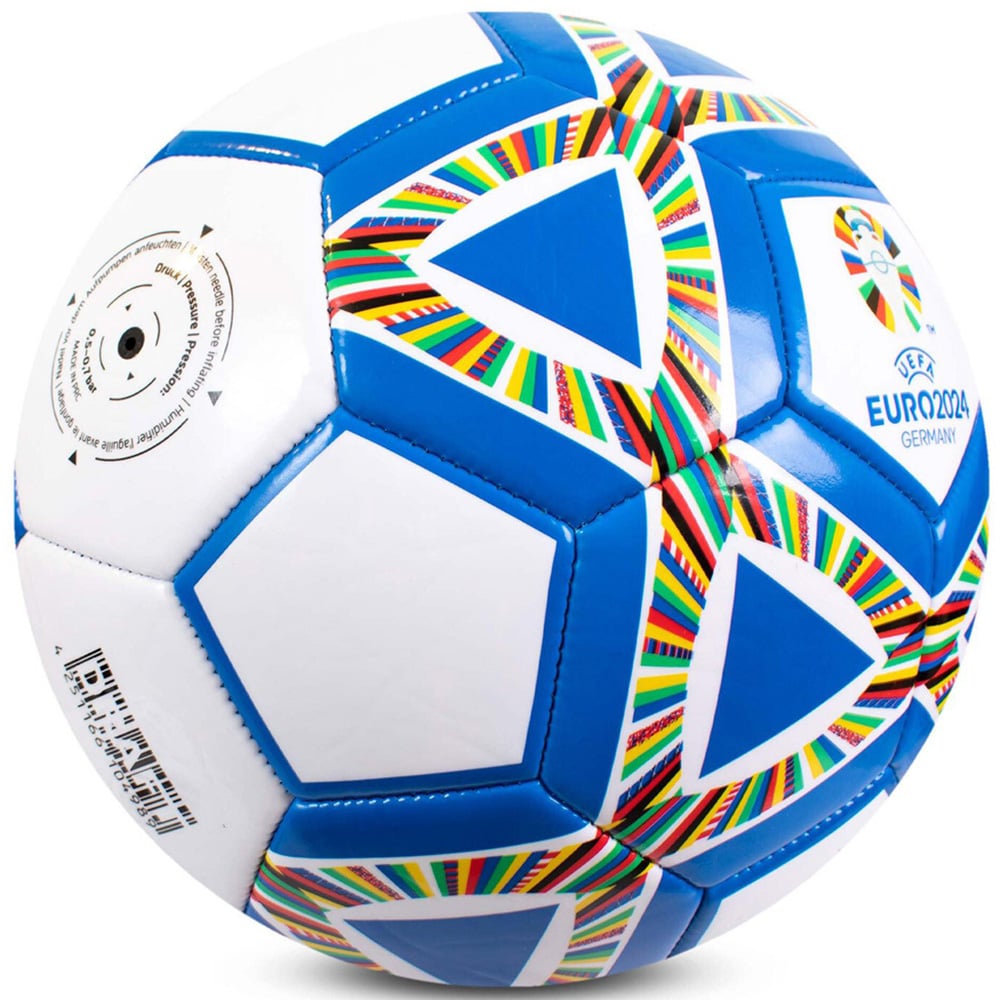 Euro 2024 Size 5 Football - Blue Image 3