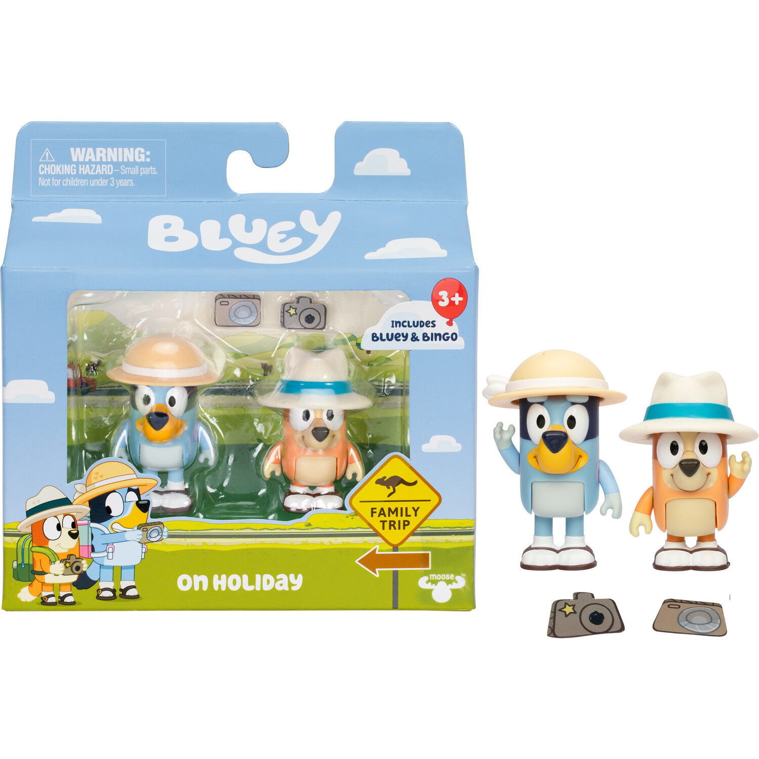 Pack of 2 Bluey Season 11 Figures  - Multicolour Image 3