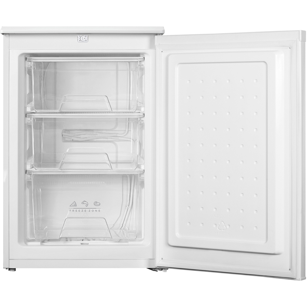 Midea MDRU129FZE01 White 88L Static Under Counter Upright Freezer Image 2