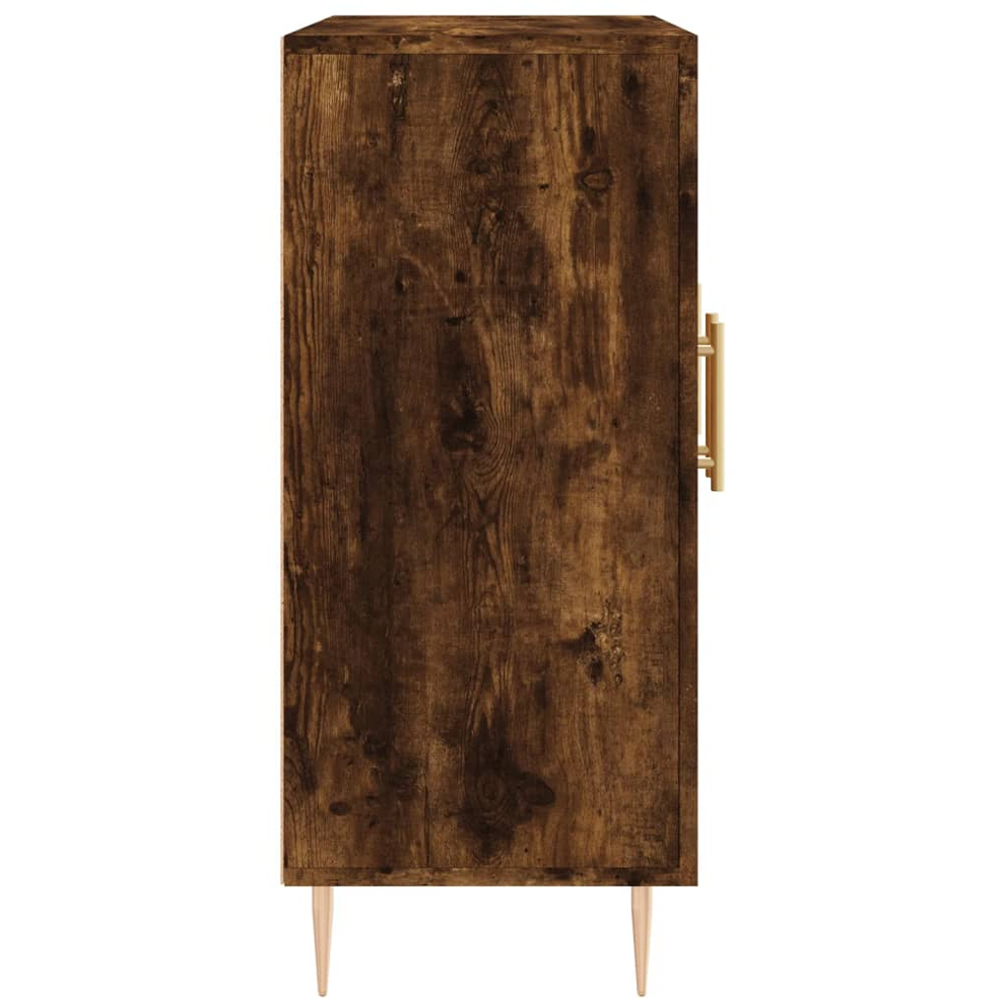 vidaXL 3 Door Smoked Oak Sideboard Image 7