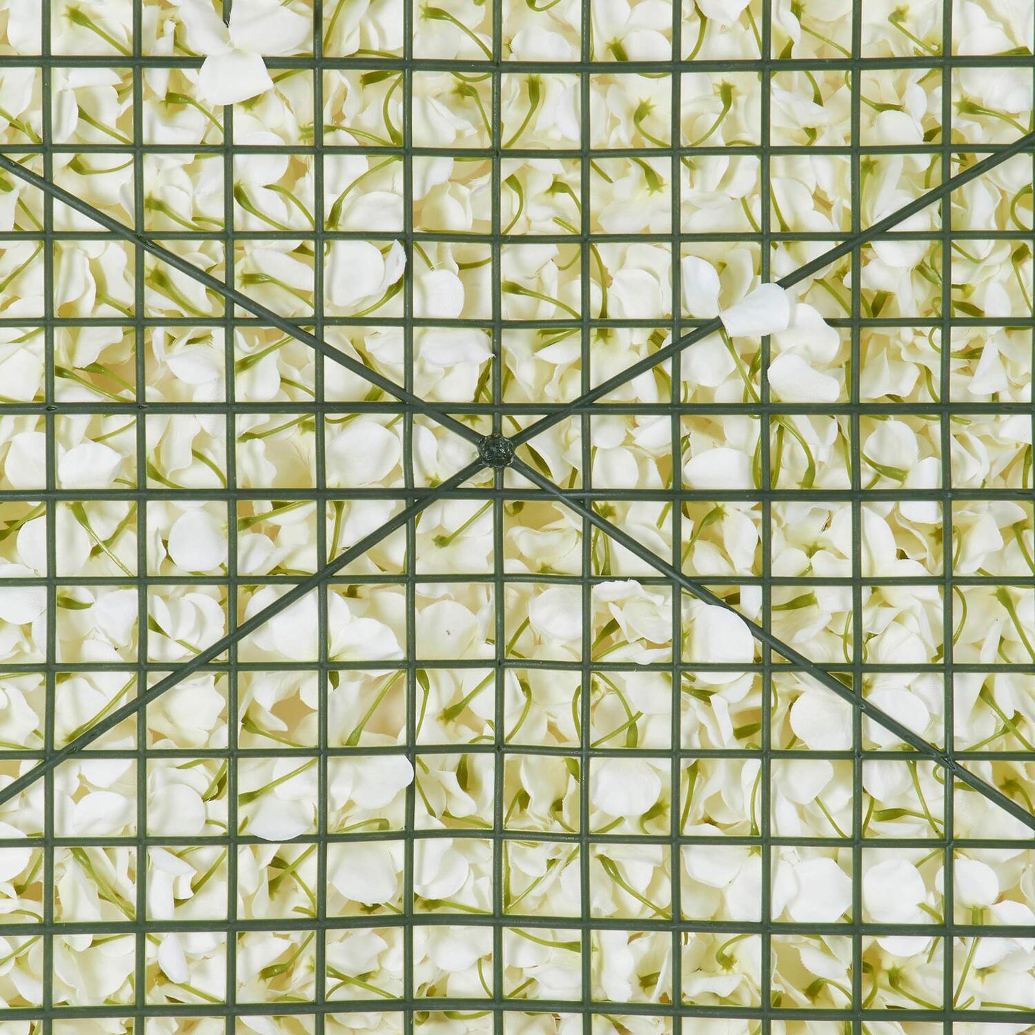 Hydrangea Flower Panel - White Image 3