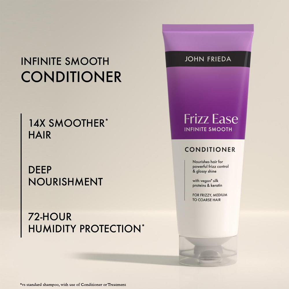 John Frieda Frizz Ease Infinite Smooth Anti Frizz Hair Care Conditioner 250ml 6 Pack Image 6