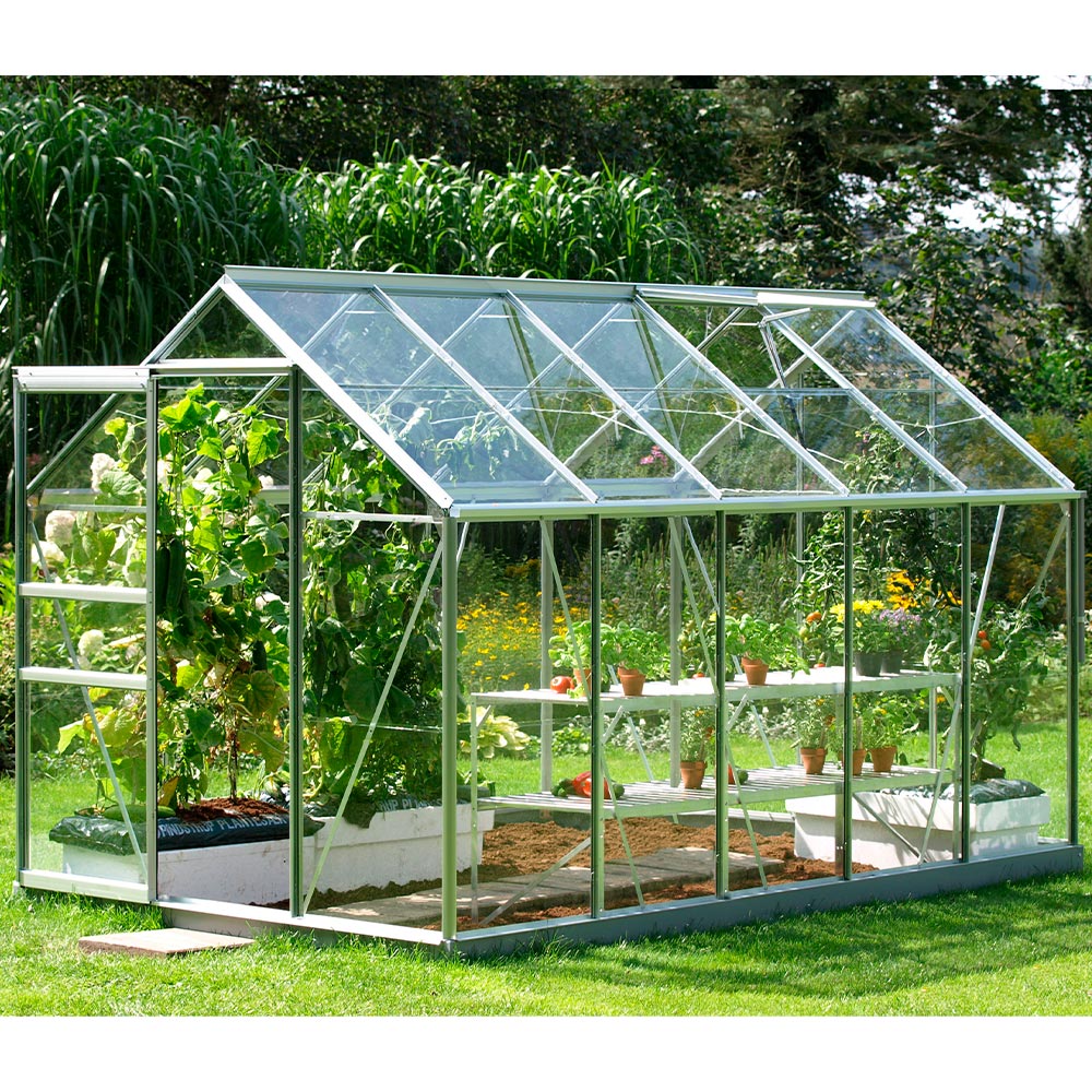 Vitavia Venus 6200 Aluminium Frame Horticultural Glass 6 x 10ft Greenhouse Image 2