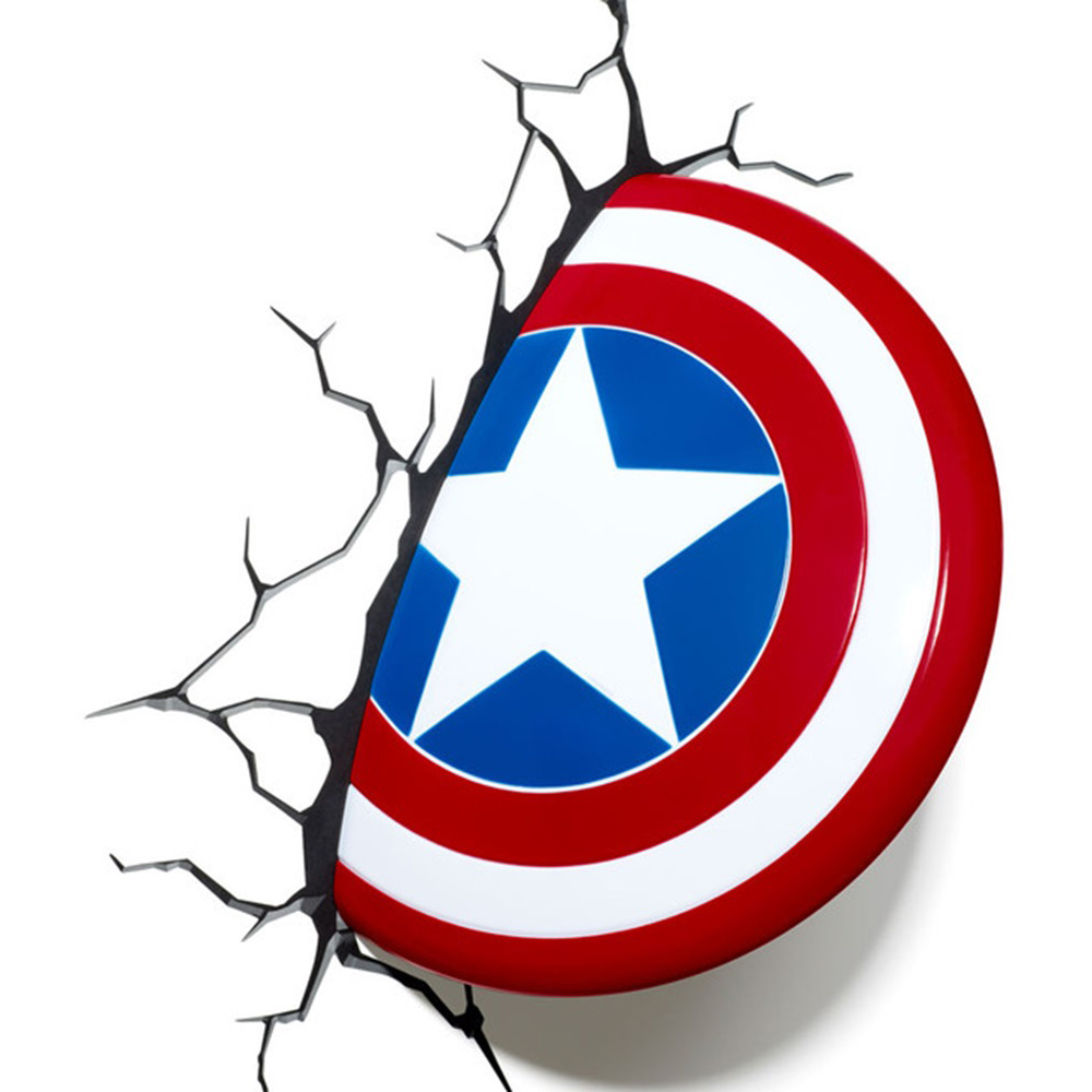 3D Light FX Marvel Captain America Light Image 1