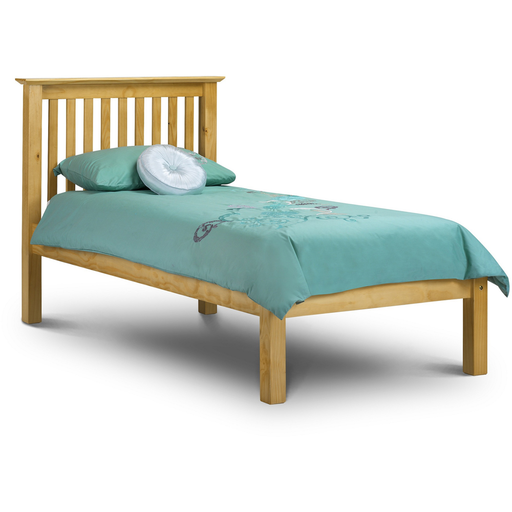 Julian Bowen Barcelona Single Pine Low Foot End Bed Frame Image 2