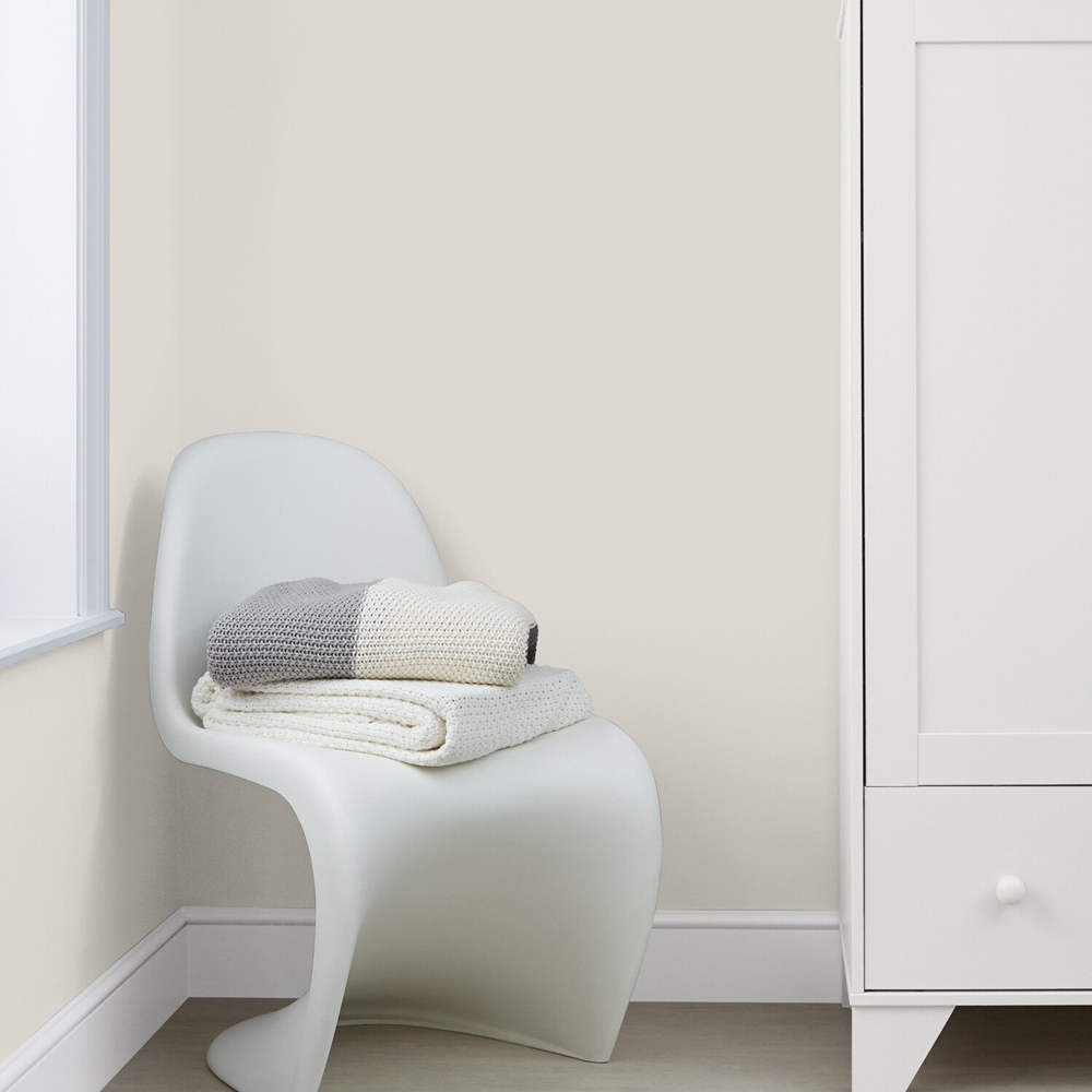 Crown Living Colours Walls and Ceilings Cashmere Cream Matt Emulsion Paint 10L Image 5