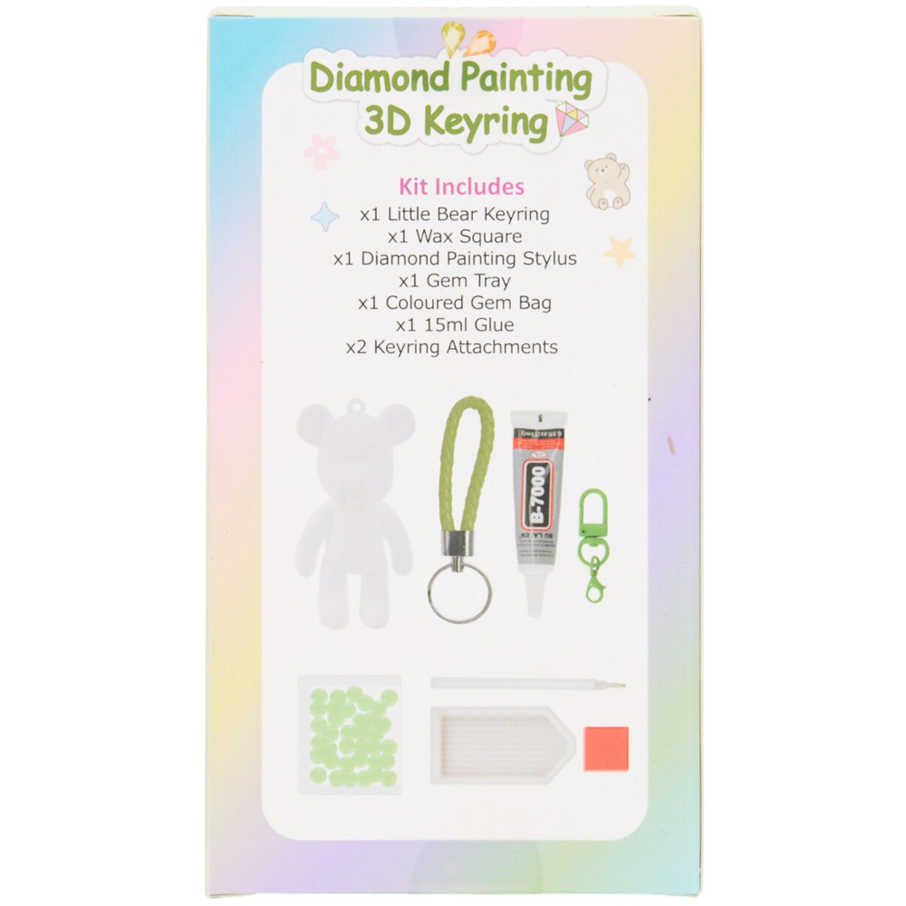 Diamond Painting 3D Keyring Kit Image 8