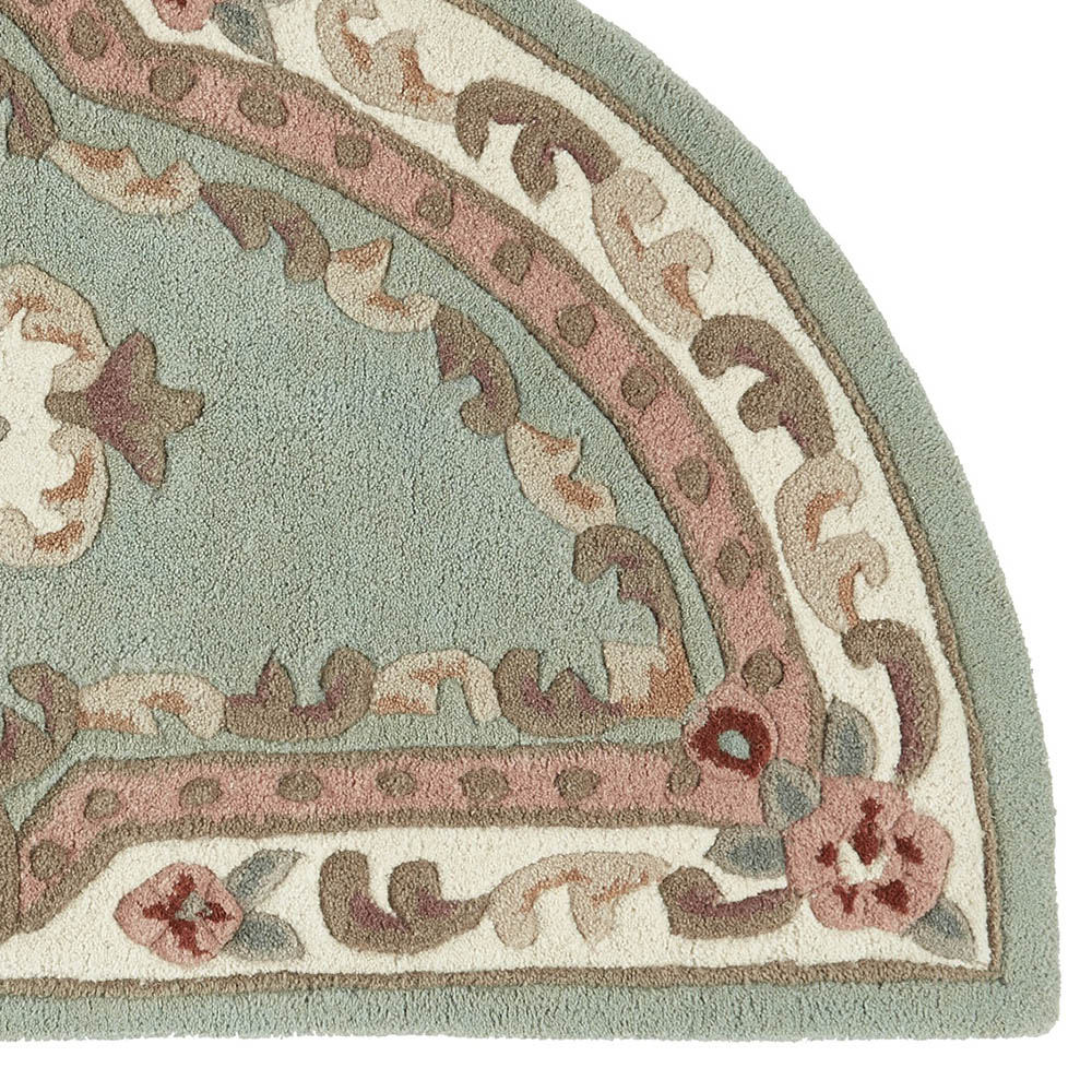Origins Shensi Green Half Moon Rug 67 x 127cm Image 3