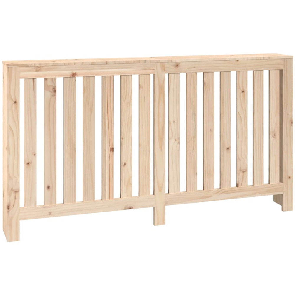 vidaXL Natural Pine Wood Radiator Cover 840 x 1530mm Image 1