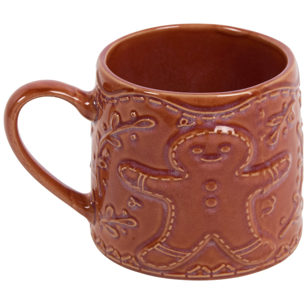Gingerbread House or Man Embossed Mug Image 10