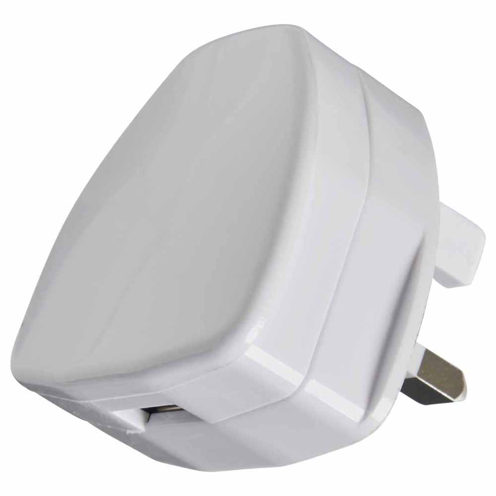 Wilko USB 3 Pin Wall Charger Image 1