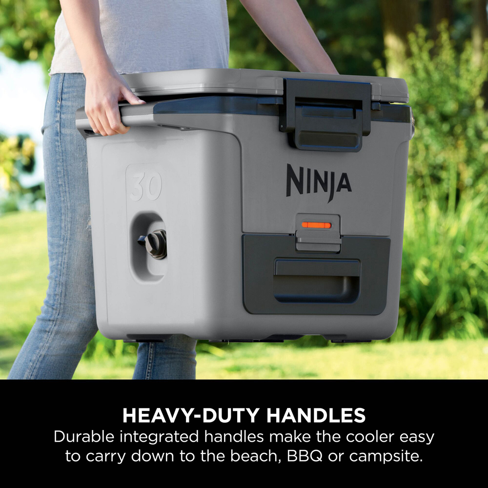 Ninja FrostVault FB131UKGY Slate Grey Hard Cooler with Dry Zone 28L Image 7