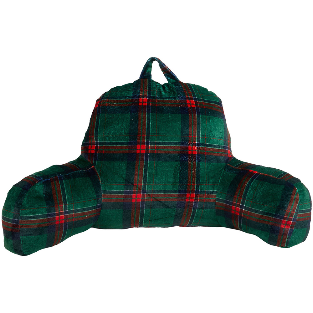 Tartan Check Cuddle Chair Green Image 3
