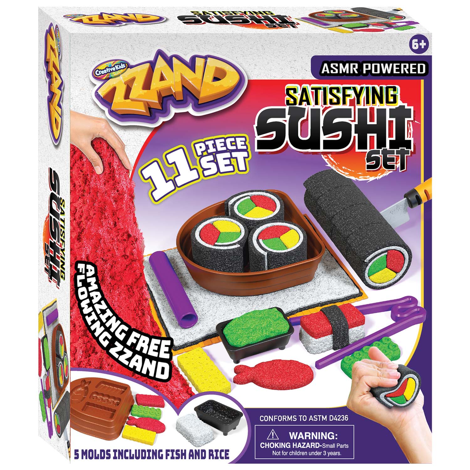 Zzand Satisfying Sushi Set - White Image