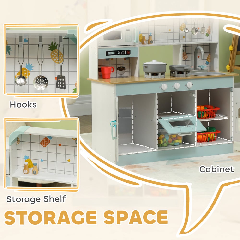 Tommy Toys White and Blue Toy Kitchen Set Image 7