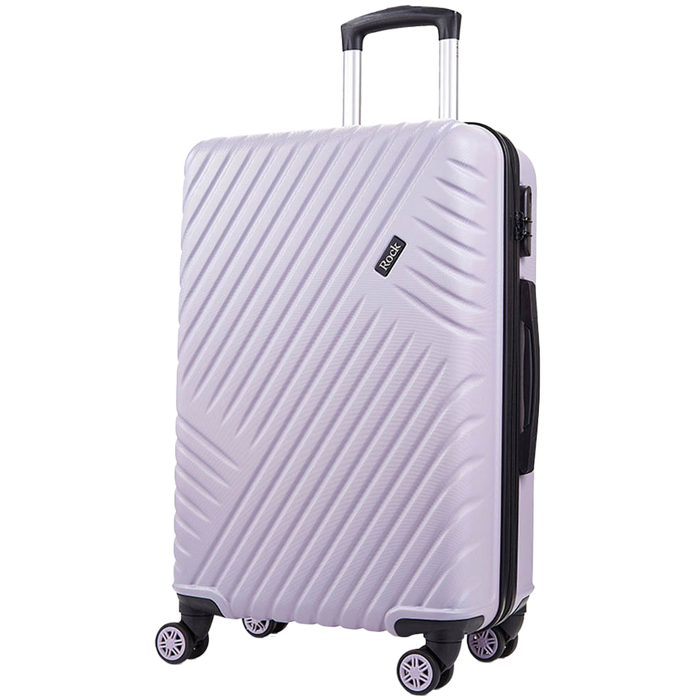 Rock Santiago Medium Purple Hardshell Suitcase Image 1