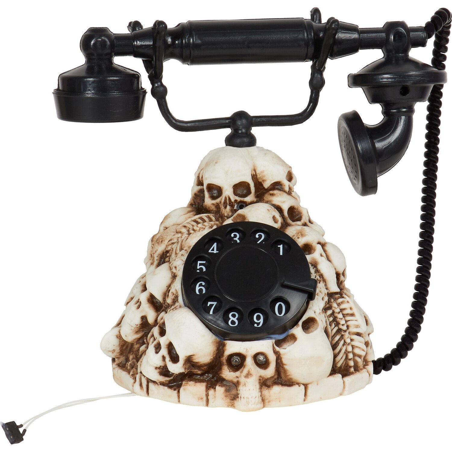 Haunted Hallows Animated Telephone Decoration - White Image 1
