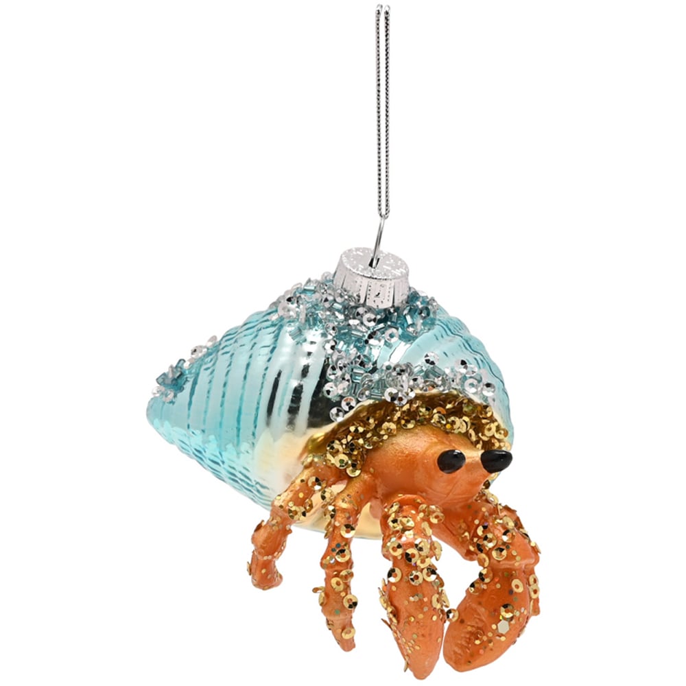 The Seasonal Gift Co Under The Sea Glass Hanging Decoration 3 Piece Image 2