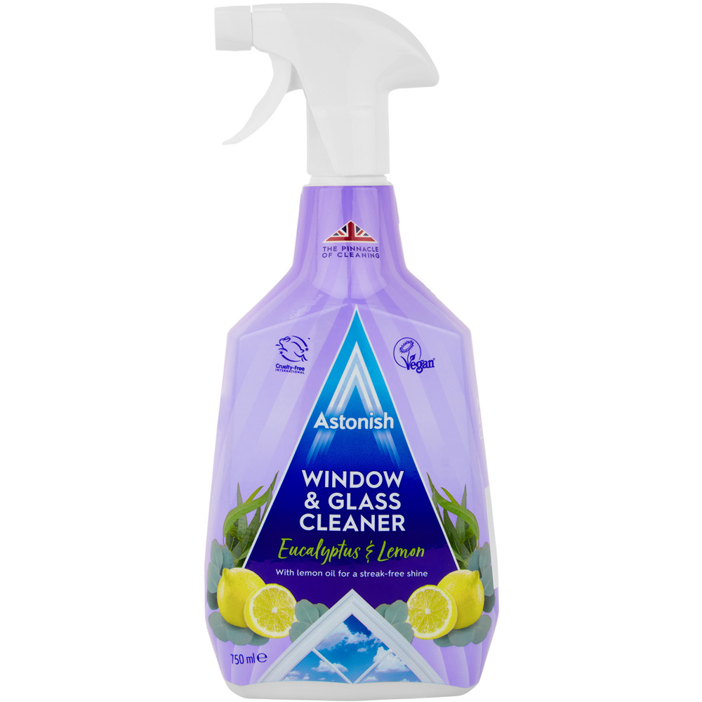 Astonish Eucalyptus and Lemon Window and Glass Cleaner 750ml Image